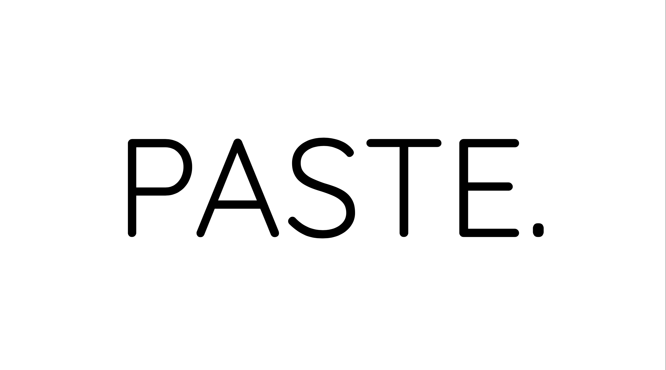 Paste